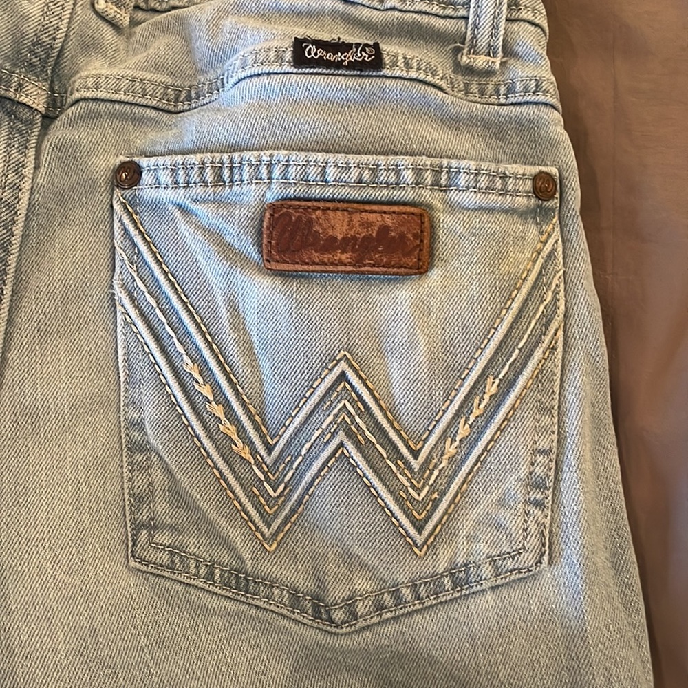 Wrangler Light Blue Boot Cut Jeans